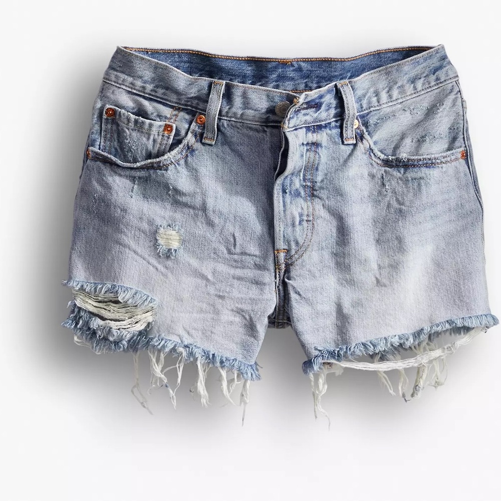Levi’s Distressed Shorts